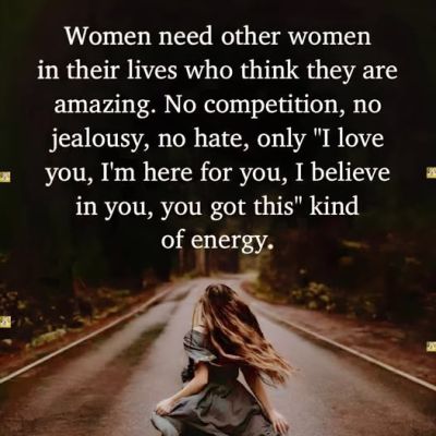 women need other wome